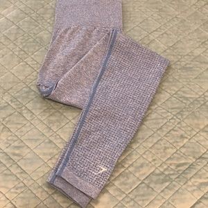 Gym shark leggings light blue